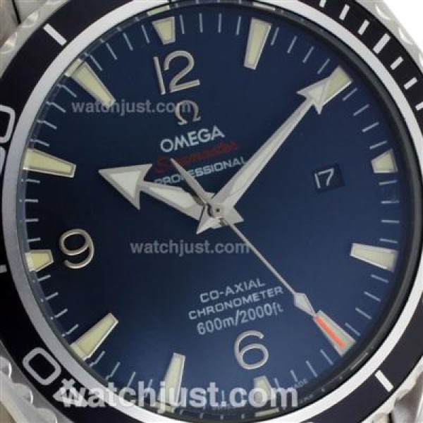 Quality UK Sale Omega Seamaster Automatic Replica Watch With Blue Dial For Men